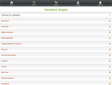 Tablet Screenshot of myhardwaresupply.com